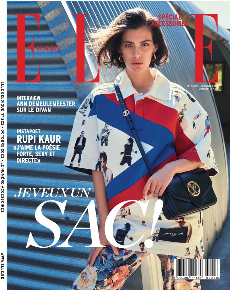 Elle Belgium October 2022 by Stephen Mattues 时尚杂志封面,摄影师作品展示