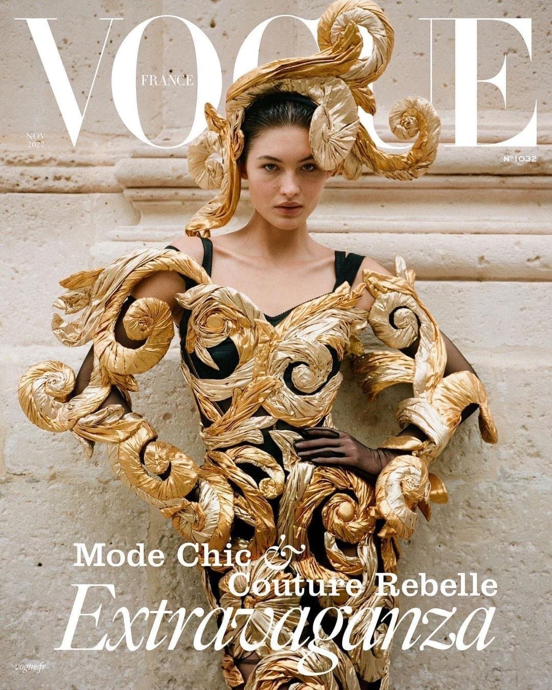 Grace Elizabeth for Vogue France – November 2022 时尚杂志封面,摄影师作品展示