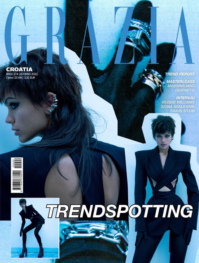Grazia Croatia October 2022 时尚杂志封面,摄影师作品展示