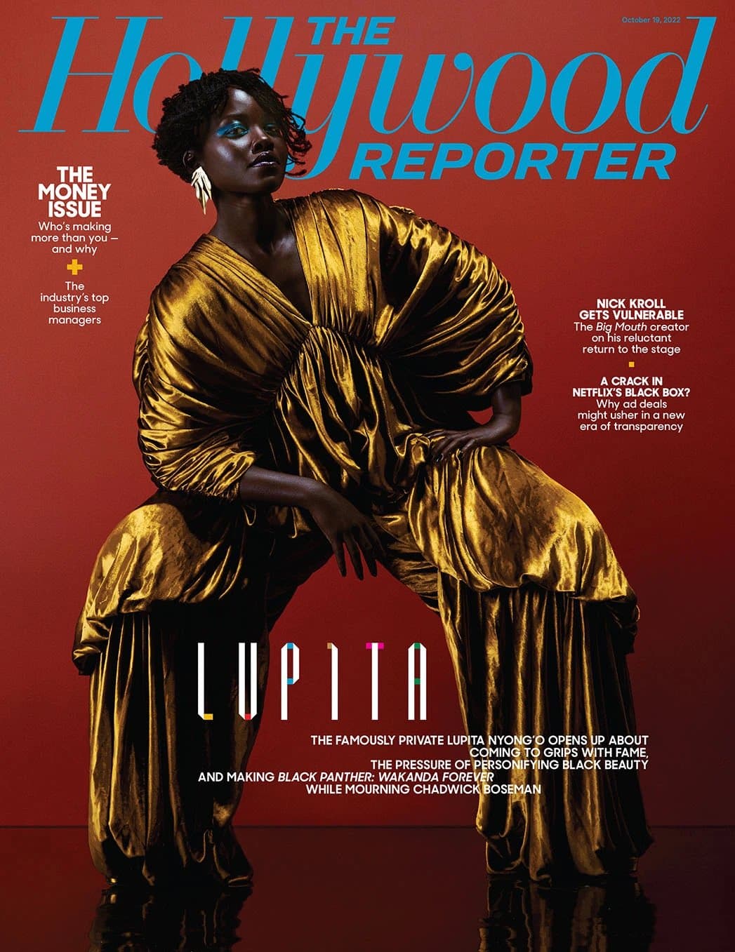 Lupita Nyong’o for The Hollywood Reporter – 19th October 2022 时尚杂志封面,摄影师作品展示
