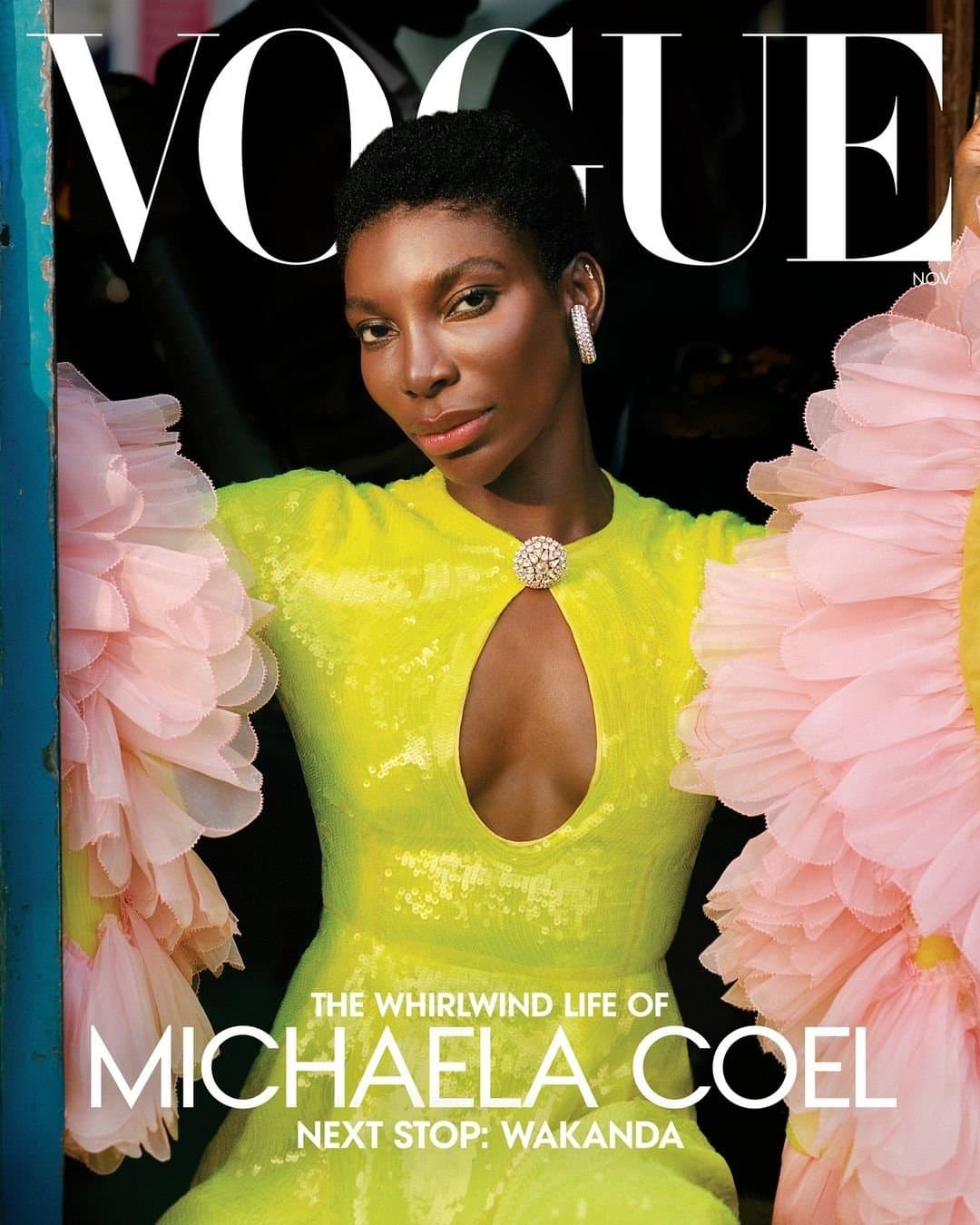 Michaela Cole for Vogue US – November 2022 时尚杂志封面,摄影师作品展示