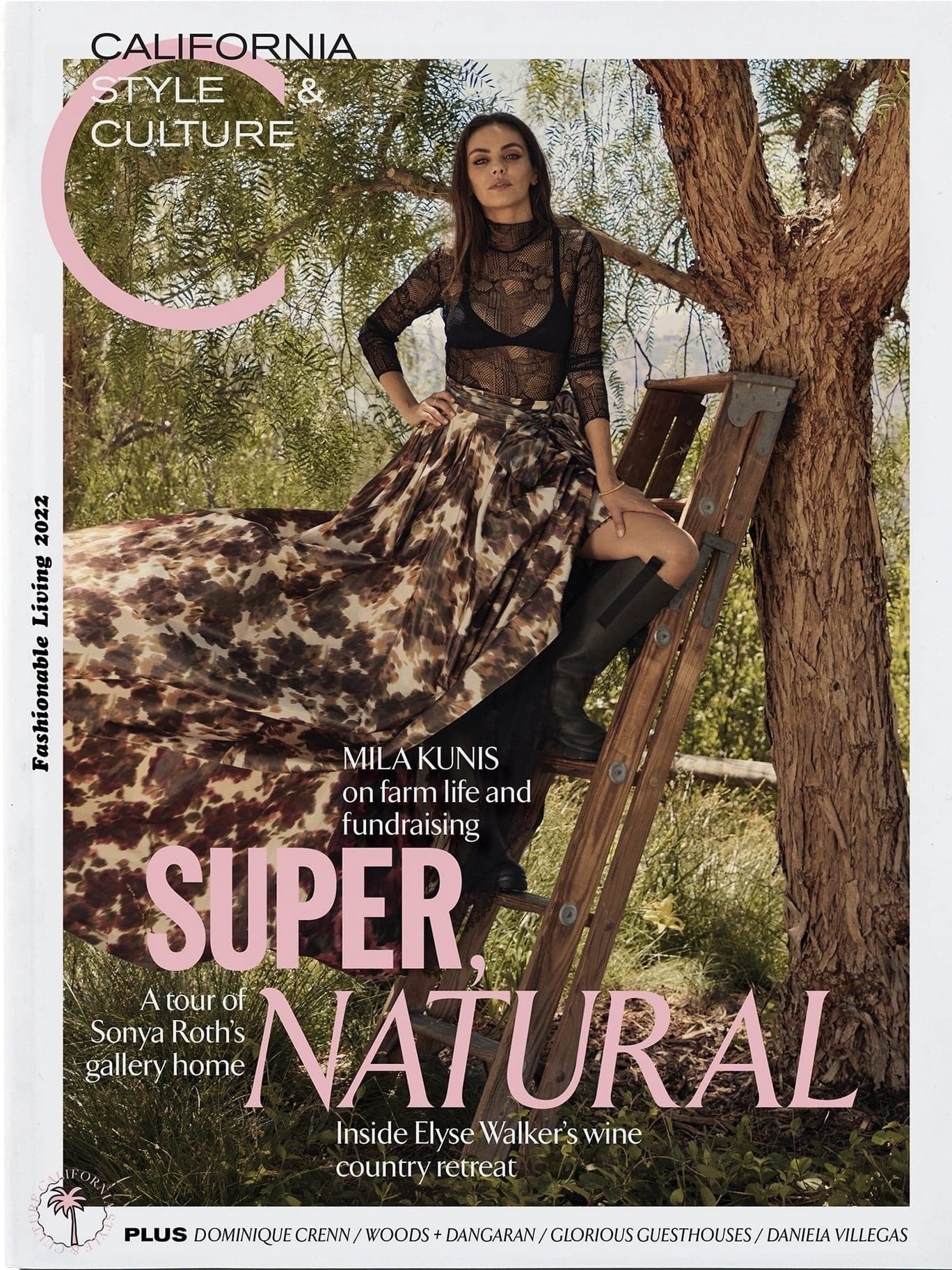 Mila Kunis for C Magazine – Fashionable Living Issue 2022 时尚杂志封面,摄影师作品展示