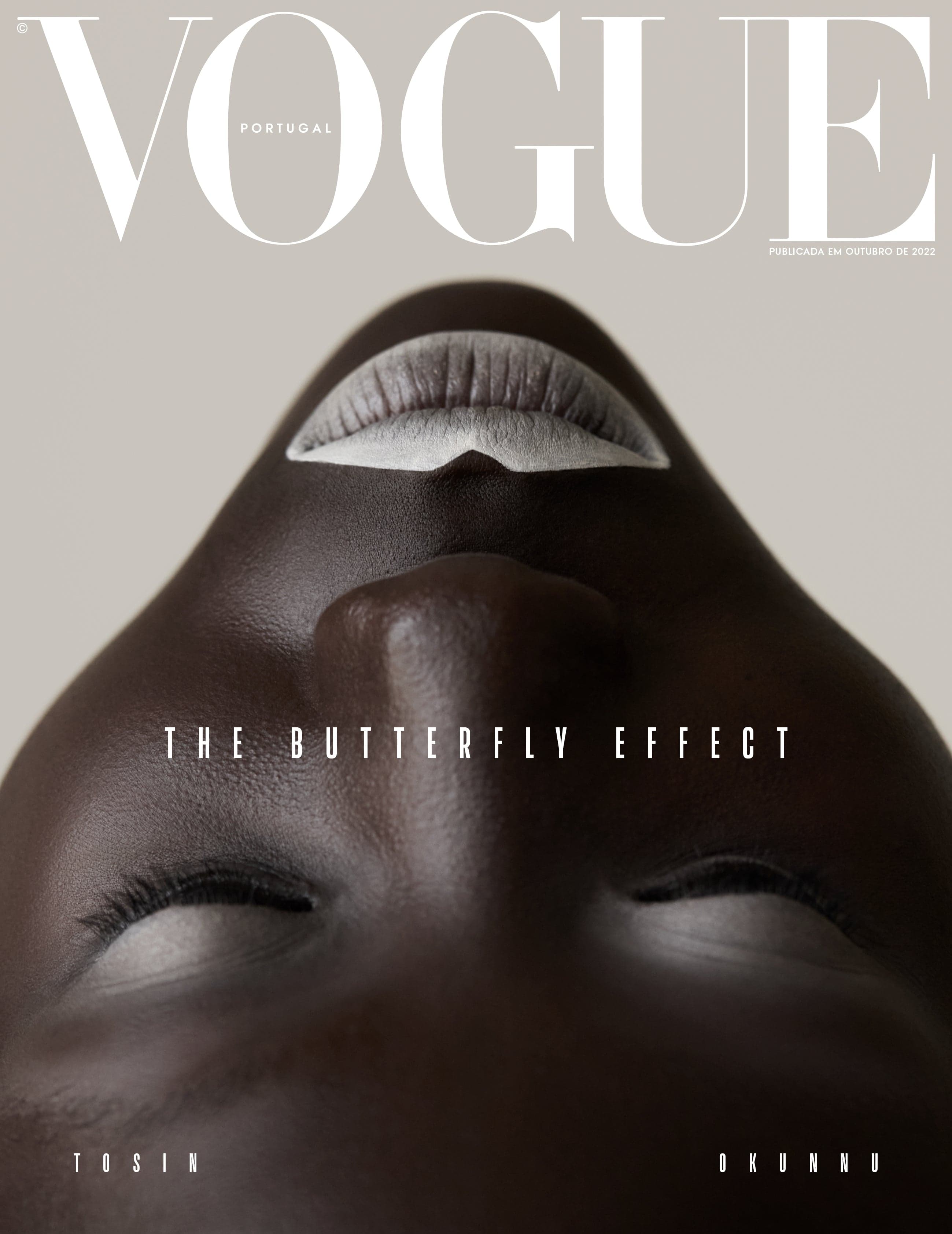 VOGUE PORTUGAL The Butterfly Effect Issue 时尚杂志封面,摄影师作品展示