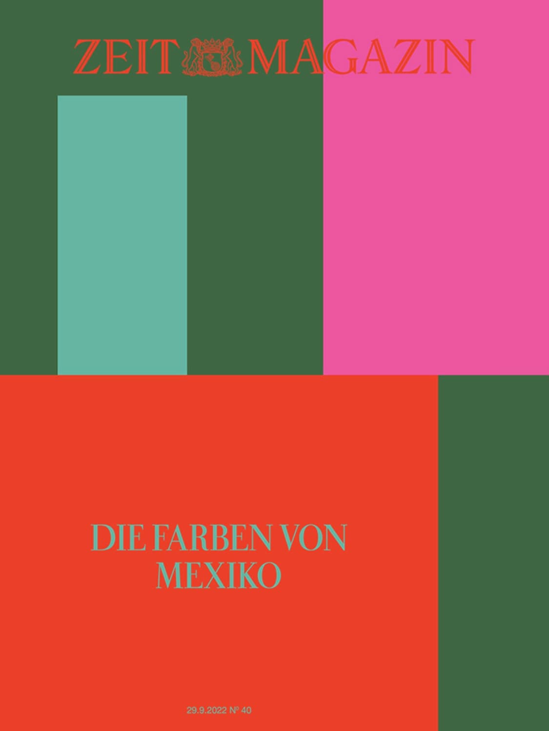 Zeit Magazin (Germany)-The colors of Mexico 时尚杂志封面,摄影师作品展示