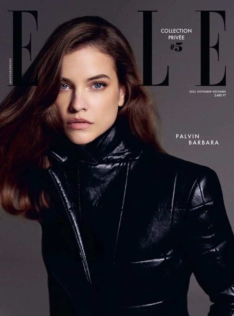 Barbara Palvin for Elle Hungary – November/December 2022 时尚杂志封面,摄影师作品展示