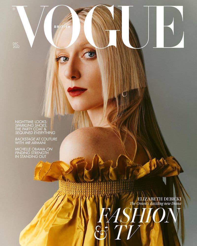 British Vogue December 2022 时尚杂志封面,摄影师作品展示