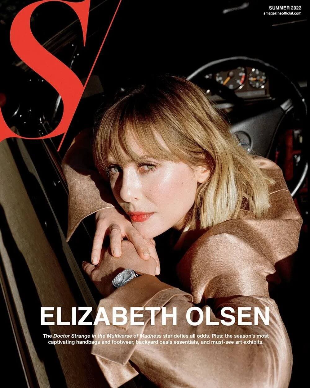 Elizabeth Olsen for S Moda Magazine – Summer 2022 时尚杂志封面,摄影师作品展示