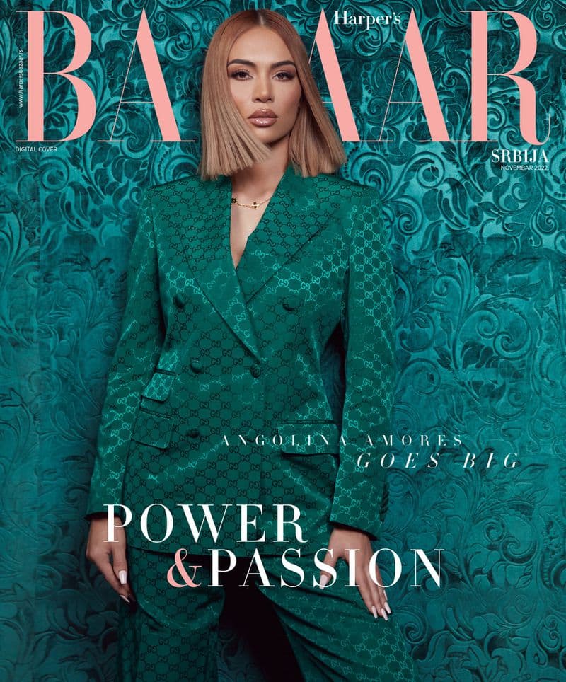 Harper’s Bazaar Serbia November 2022 时尚杂志封面,摄影师作品展示
