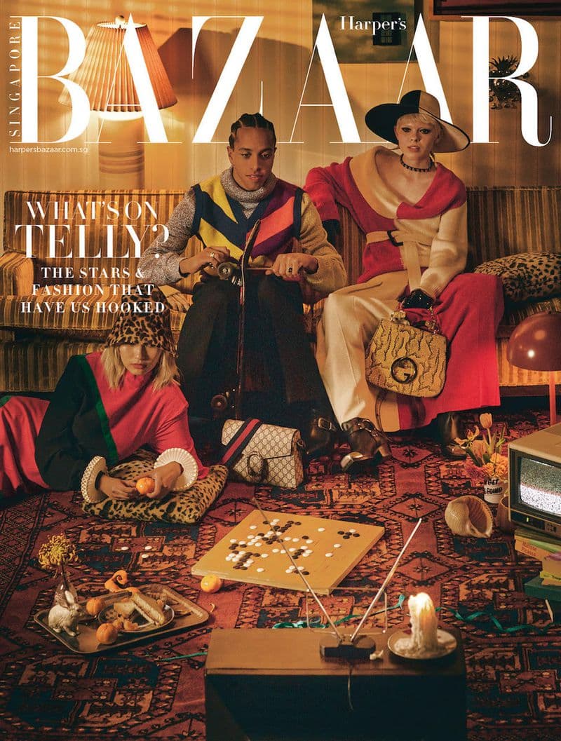 Harper’s Bazaar Singapore November 2022 时尚杂志封面,摄影师作品展示