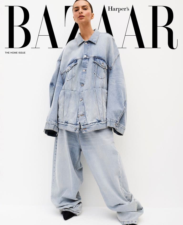 Harper’s Bazaar, The Home Issue, Emily Ratajkowski 时尚杂志封面,摄影师作品展示