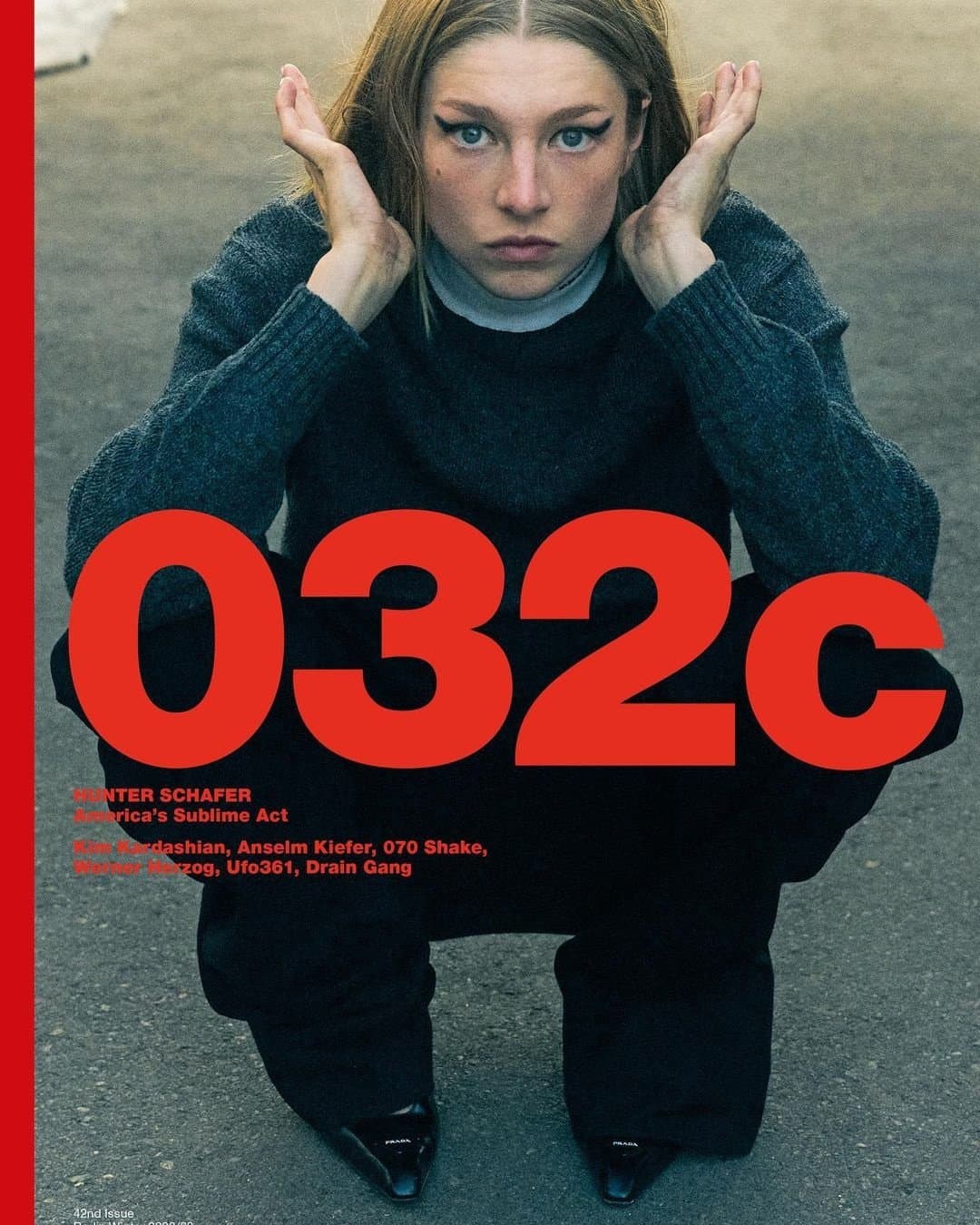 Hunter Schafer for 032c Magazine – Winter 2022 时尚杂志封面,摄影师作品展示