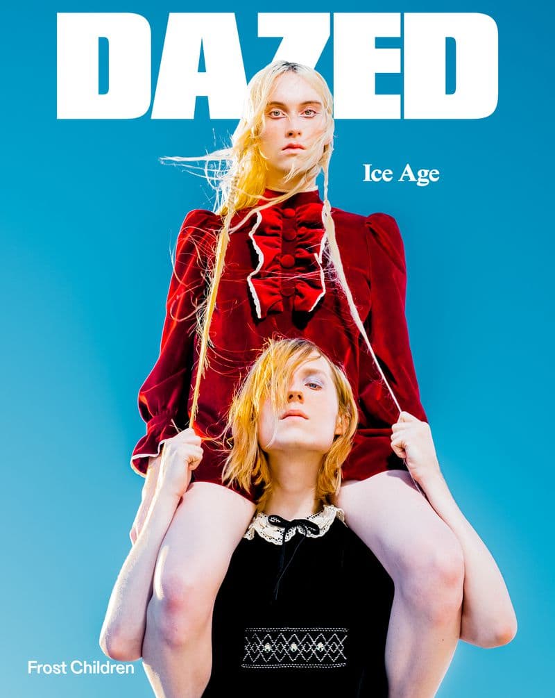 Dazed Magazine Winter 2022 时尚杂志封面,摄影师作品展示