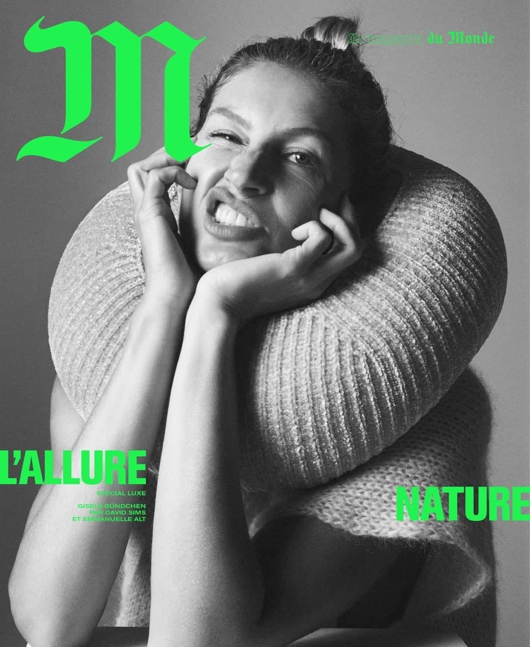 Gisele Bündchen for M Le Magazine du Monde 2022 时尚杂志封面,摄影师作品展示