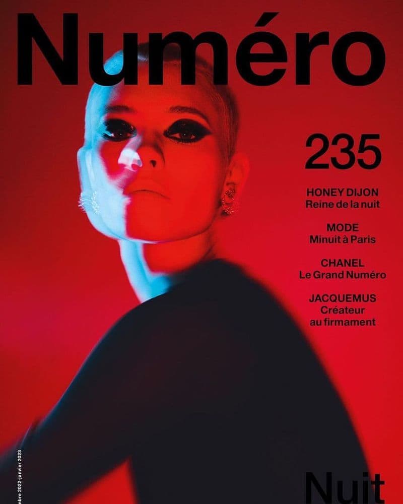 Numéro France #235 December 2022/January 2023 时尚杂志封面,摄影师作品展示
