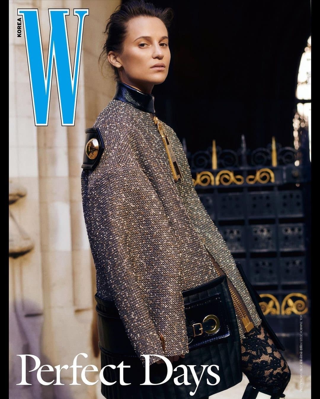Alicia Vikander for W Magazine Korea – Vol 3 时尚杂志封面,摄影师作品展示