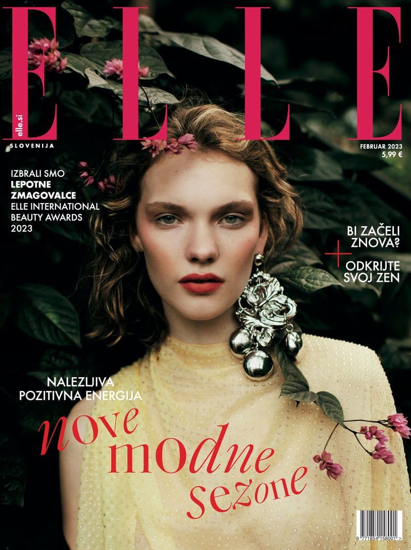 Elle Slovenia February/March 2022 时尚杂志封面,摄影师作品展示