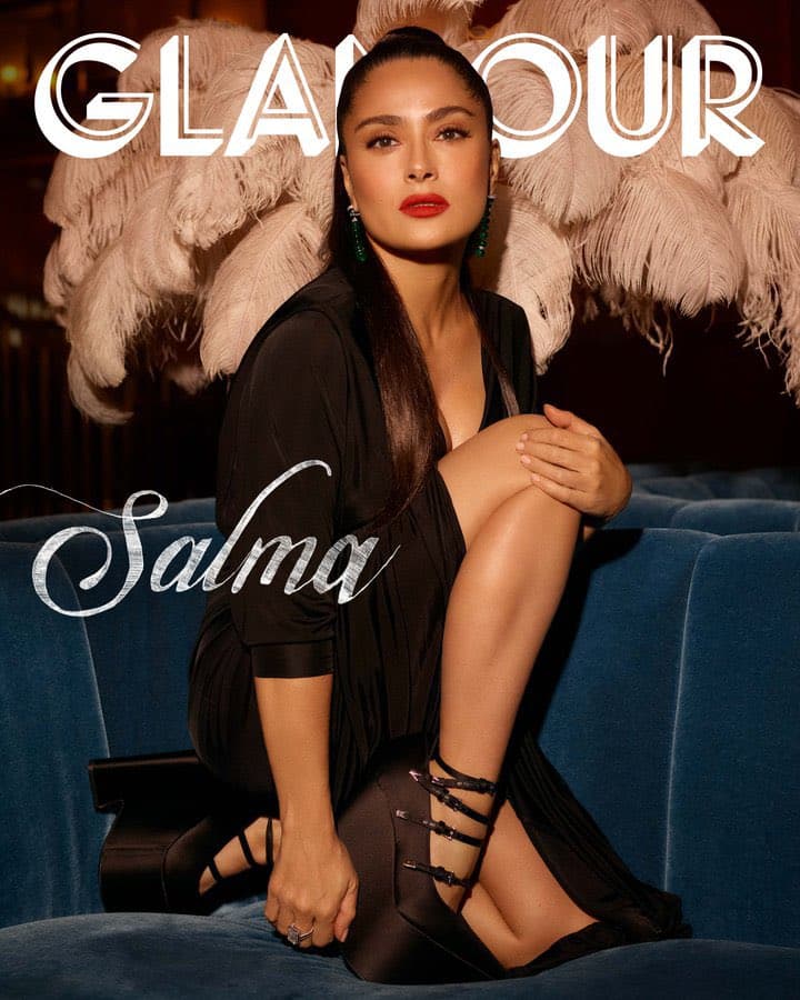 Glamour(Global Digital Cover), February 2023, Salma Hayek Pinault 时尚杂志封面,摄影师作品展示