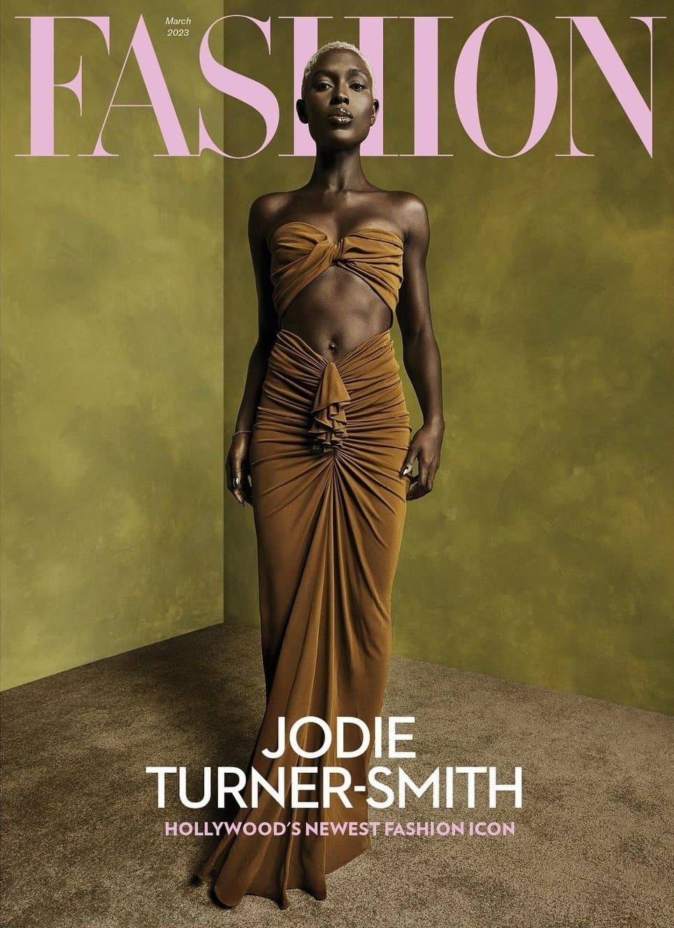 Jodie Turner-Smith for Fashion – March 2023 时尚杂志封面,摄影师作品展示
