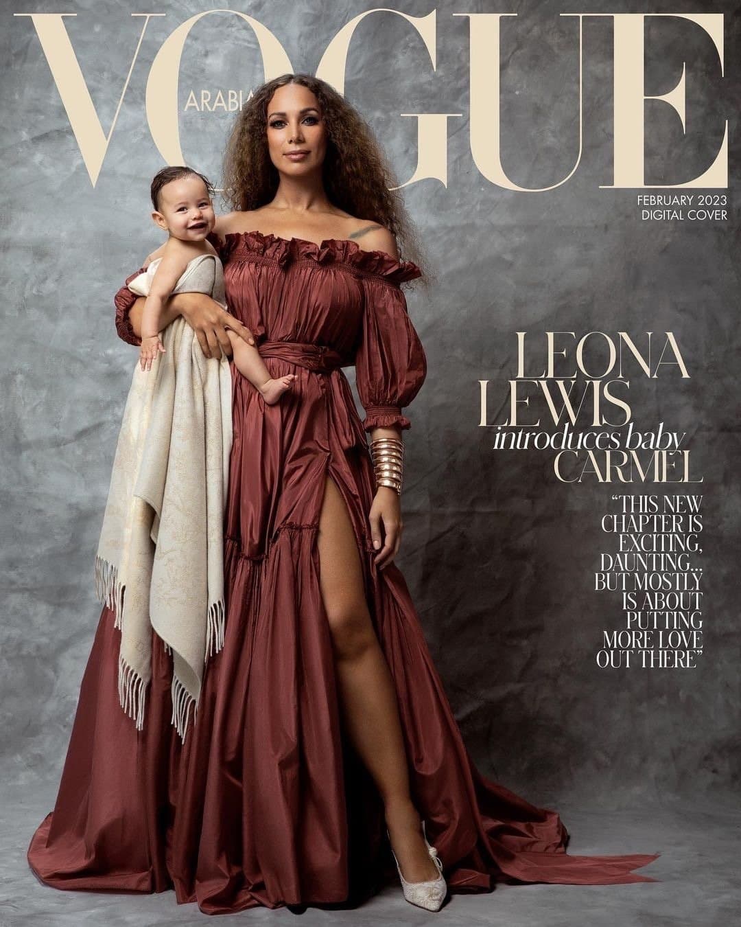 Leona Lewis for Vogue Arabia – February 2023 时尚杂志封面,摄影师作品展示