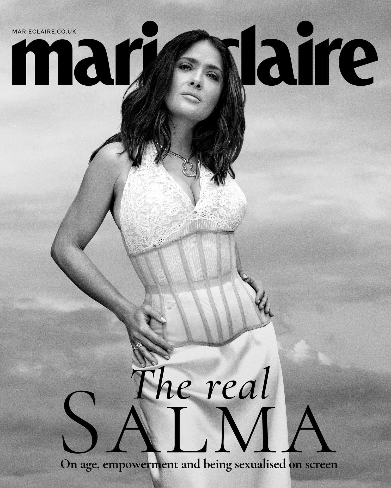 Marie Claire UK(Digital Cover), Salma Hayek Pinault 时尚杂志封面,摄影师作品展示