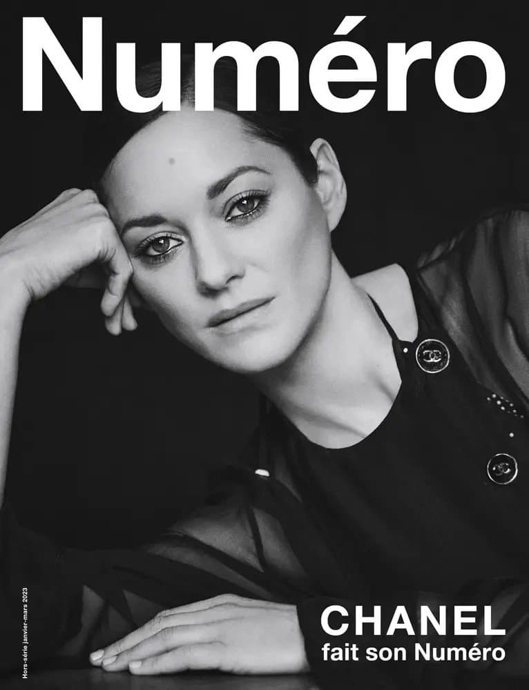 Marion Cotillard for Numéro Magazine – January 2023 时尚杂志封面,摄影师作品展示