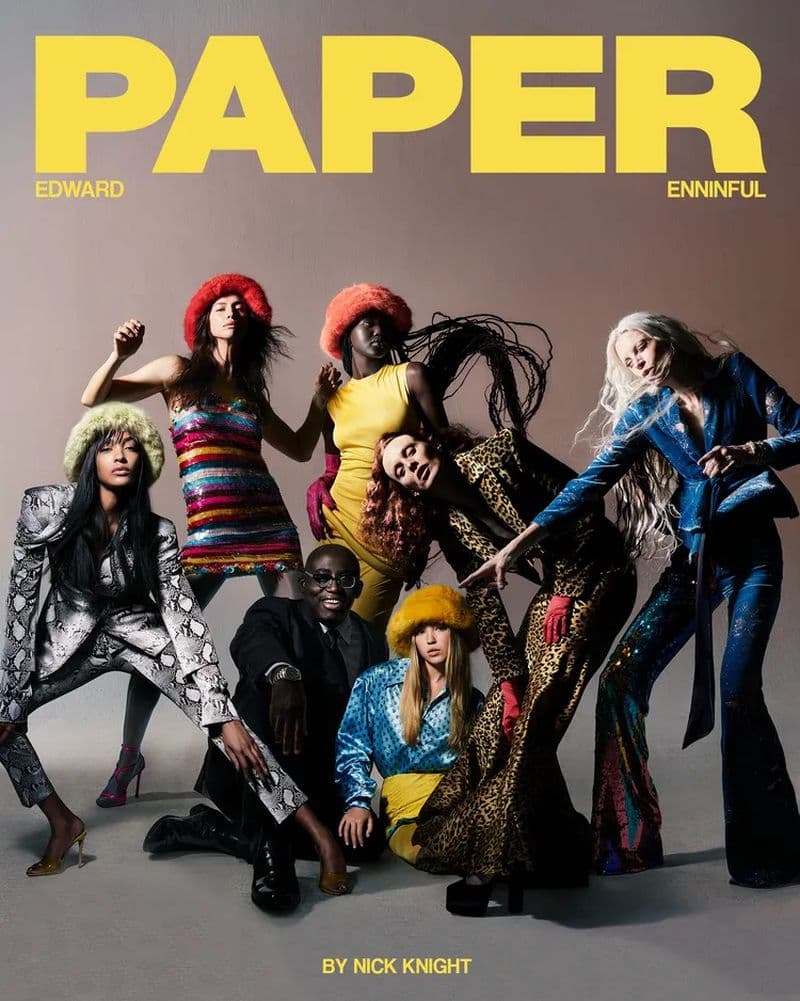 Paper Magazine January 2023 时尚杂志封面,摄影师作品展示