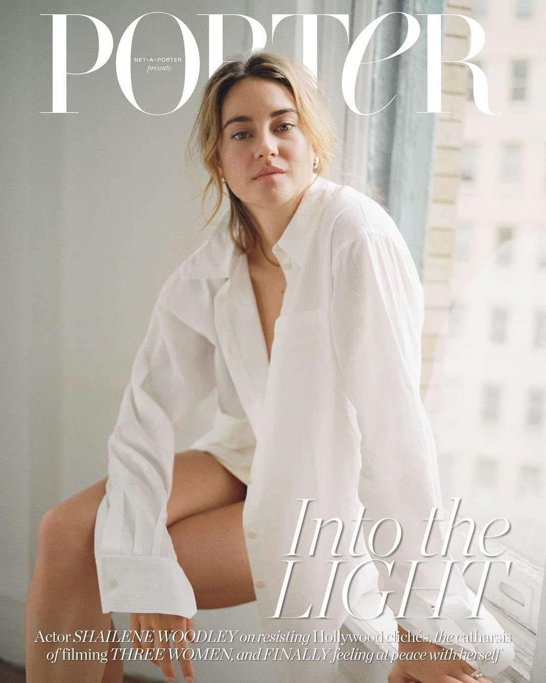 Shailene Woodley for Porter Magazine – January 2023 时尚杂志封面,摄影师作品展示