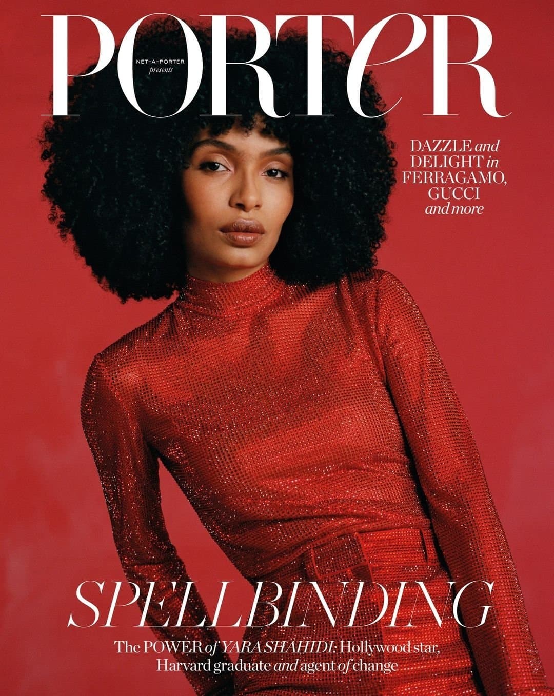 Yara Shahidi for Porter – February 2023 时尚杂志封面,摄影师作品展示