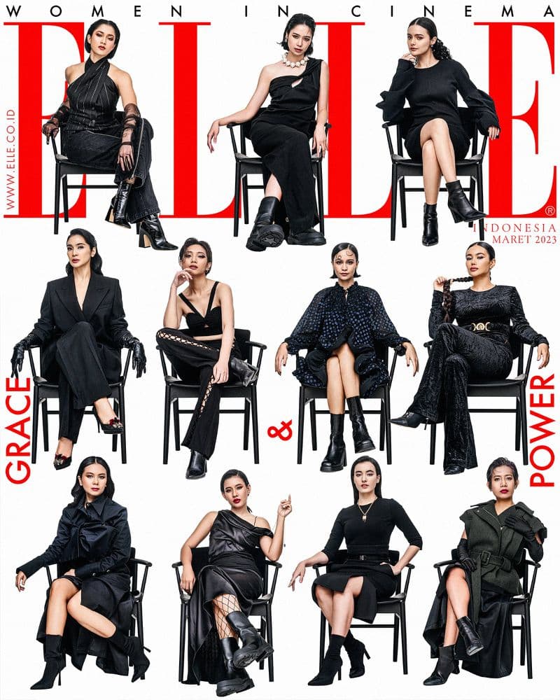 Elle Indonesia March 2023 时尚杂志封面,摄影师作品展示