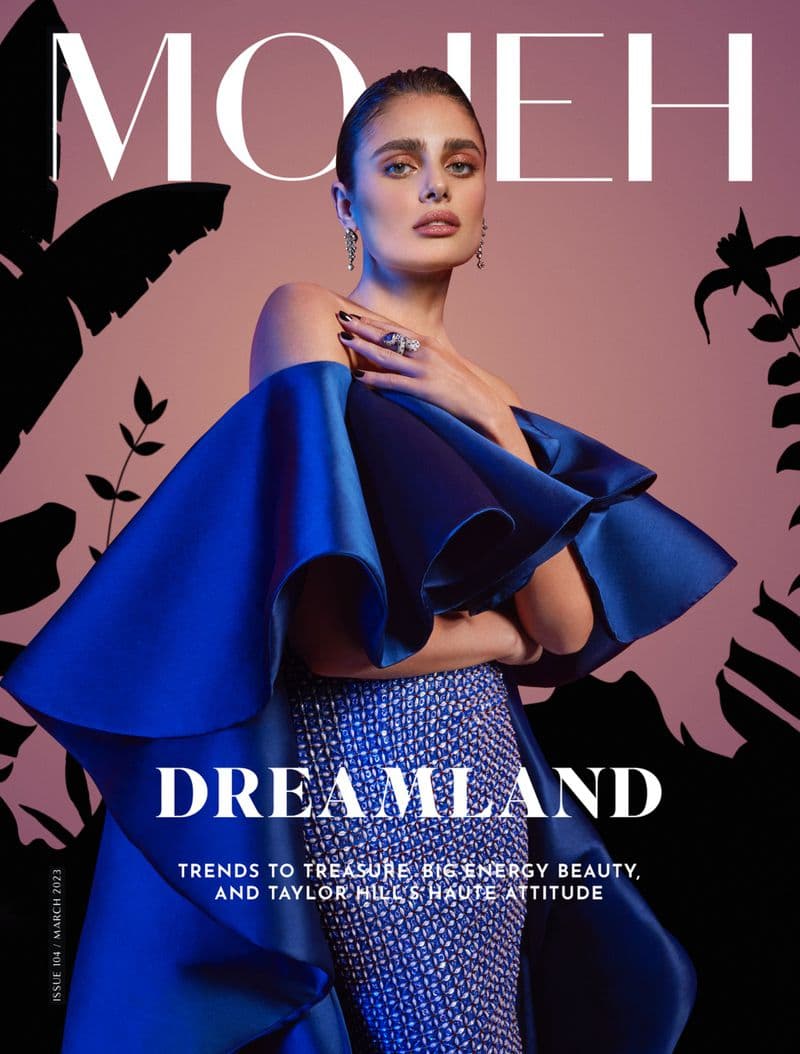 Mojeh Magazine March 2023 Cover with Taylor Hill 时尚杂志封面,摄影师作品展示
