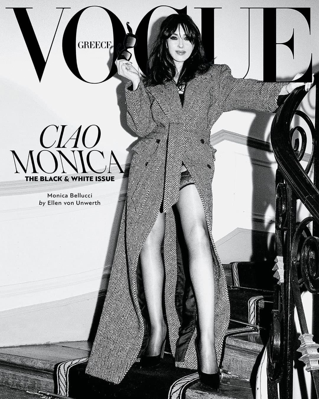 Monica Bellucci for Vogue Greece – March 2023 时尚杂志封面,摄影师作品展示
