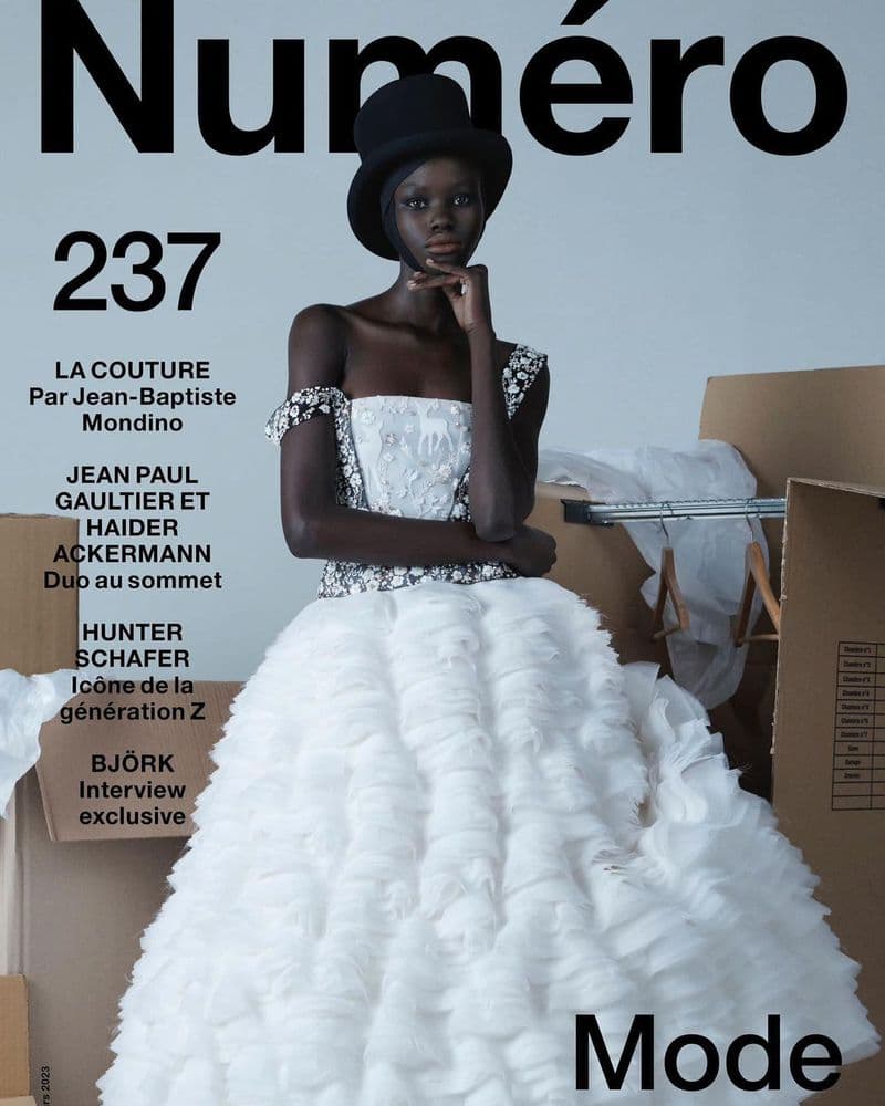 Numéro France #237 March 2023 时尚杂志封面,摄影师作品展示