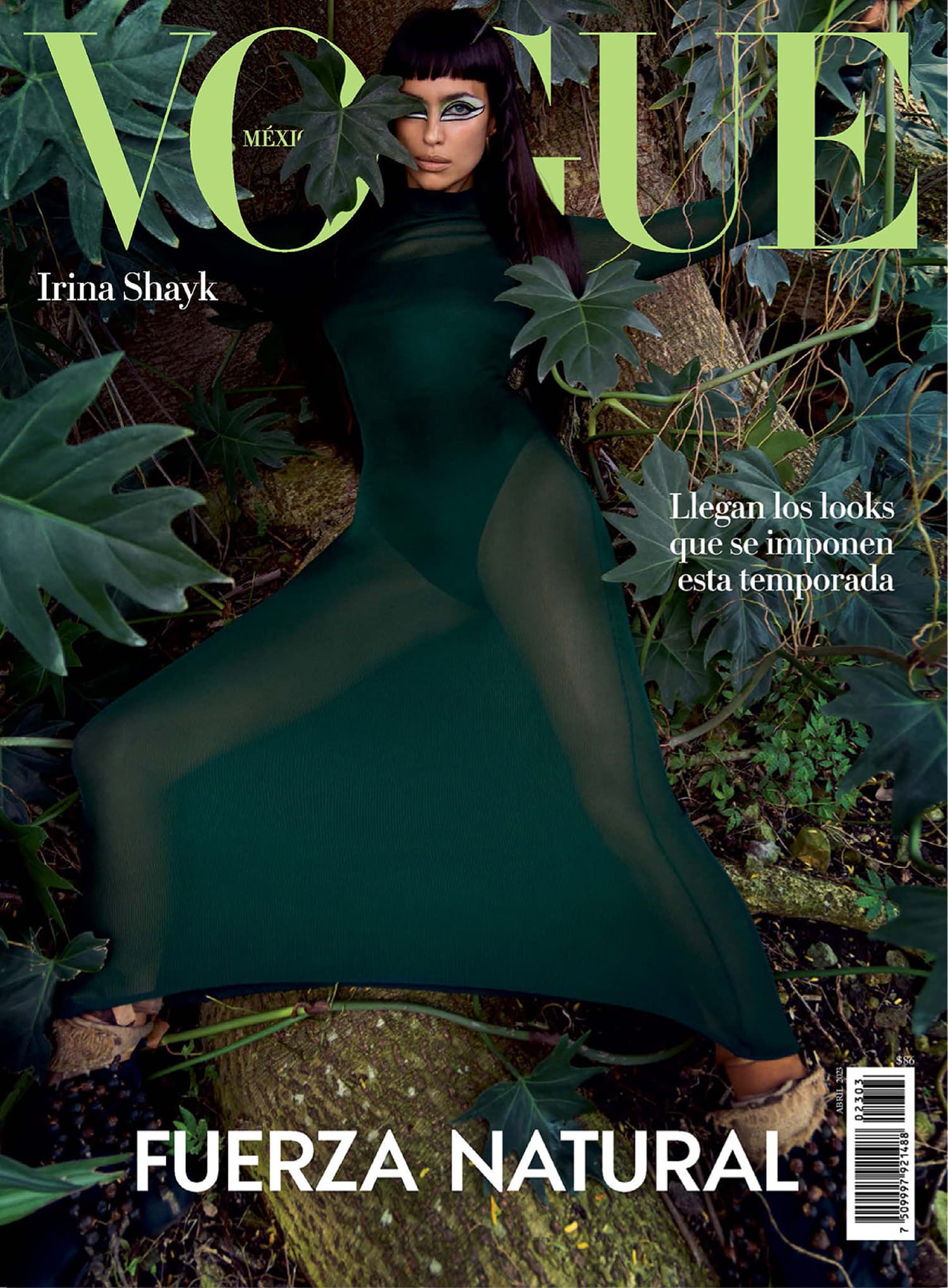 Irina Shayk covers Vogue Mexico April 2023 时尚杂志封面,摄影师作品展示