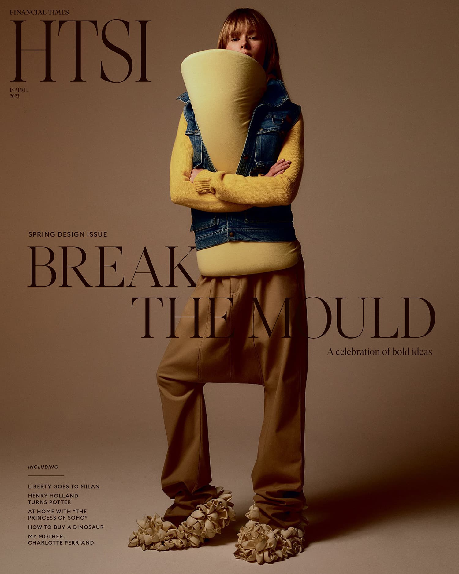 Kristine Lindseth covers How To Spend It April 15th, 2023 by Sean and Seng 时尚杂志封面,摄影师作品展示