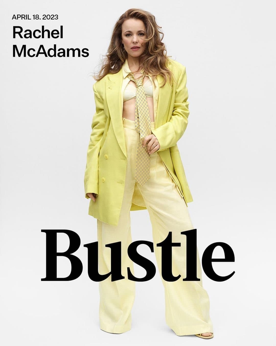 Rachel McAdams for Bustle – 18th April 2023 时尚杂志封面,摄影师作品展示