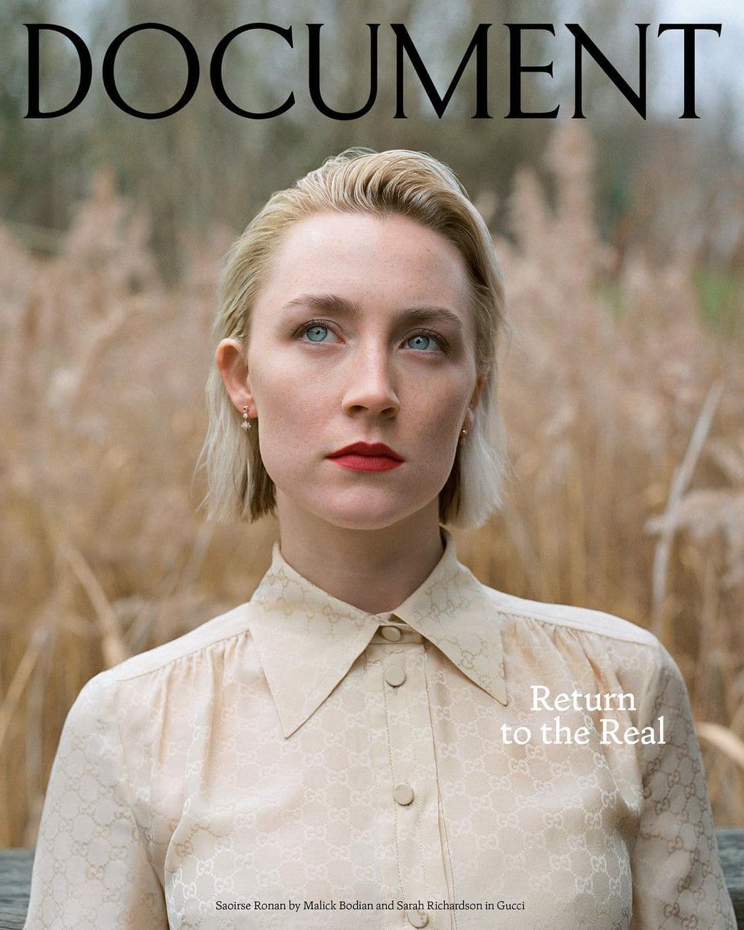 Saoirse Ronan for Document Journal – Spring/Summer 2023 时尚杂志封面,摄影师作品展示