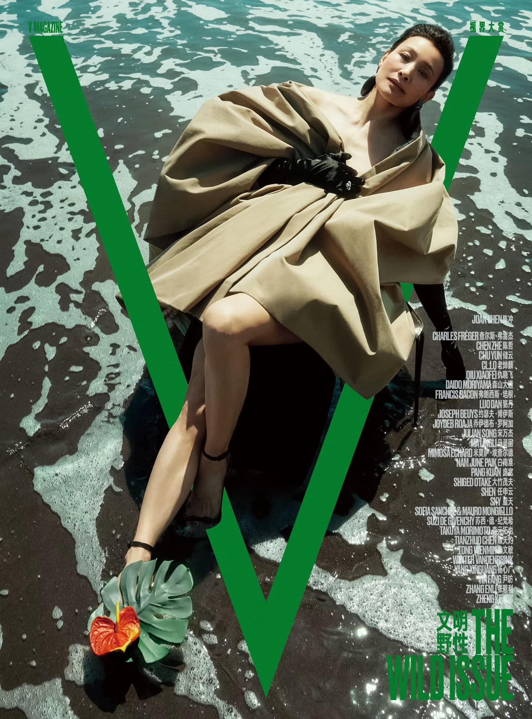 V Magazine China May 2023 – Joan Chen 时尚杂志封面,摄影师作品展示