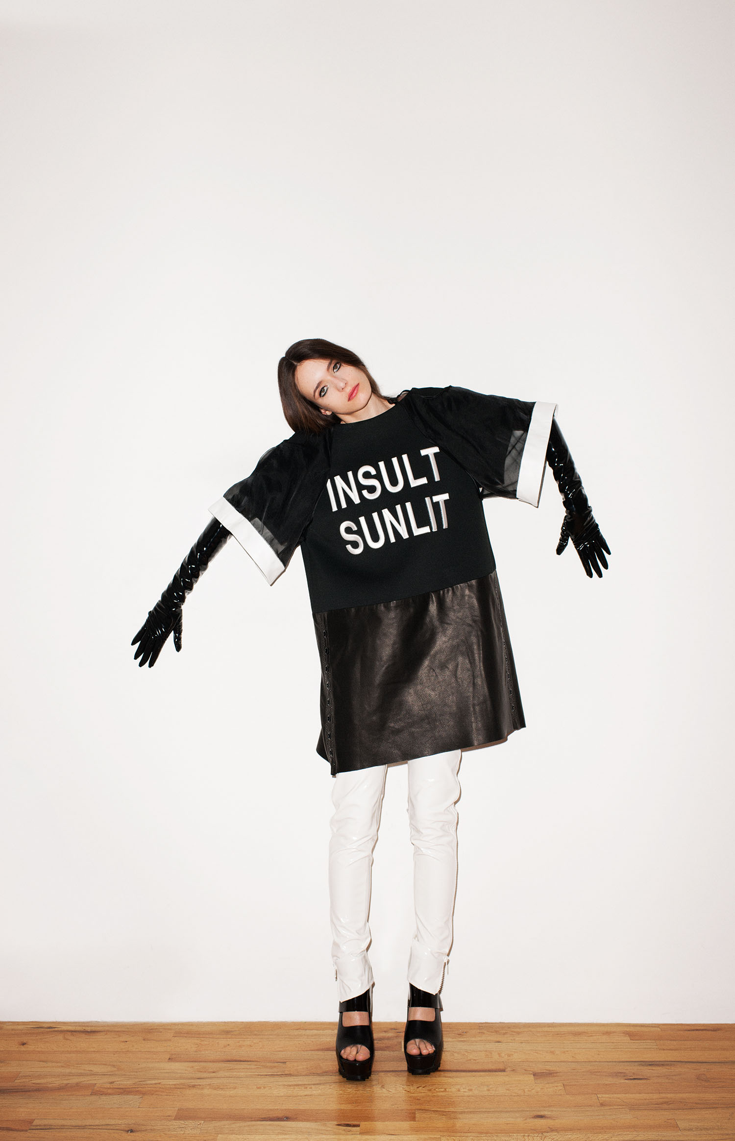 Stacey Martin by Terry Richardson (Best Of The Season - Purple Fashion #21 Spring-Summer 2014) 10