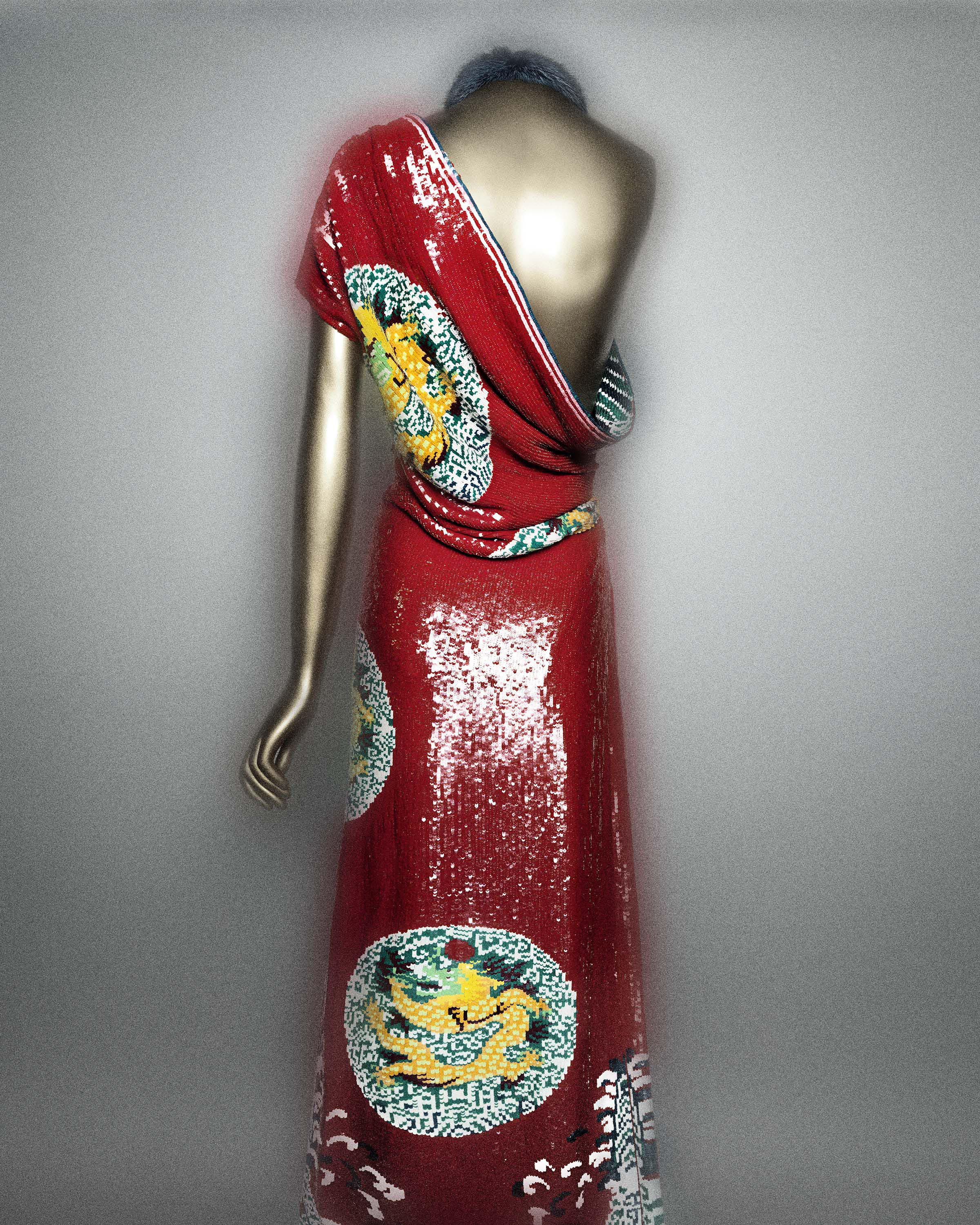 07. Dress, Tom Ford for Yves Saint Laurent, Fall 2004