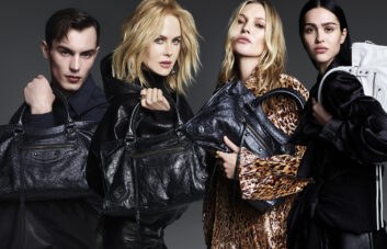 Balenciaga "LE CITY BAG" AD CAMPAIGN