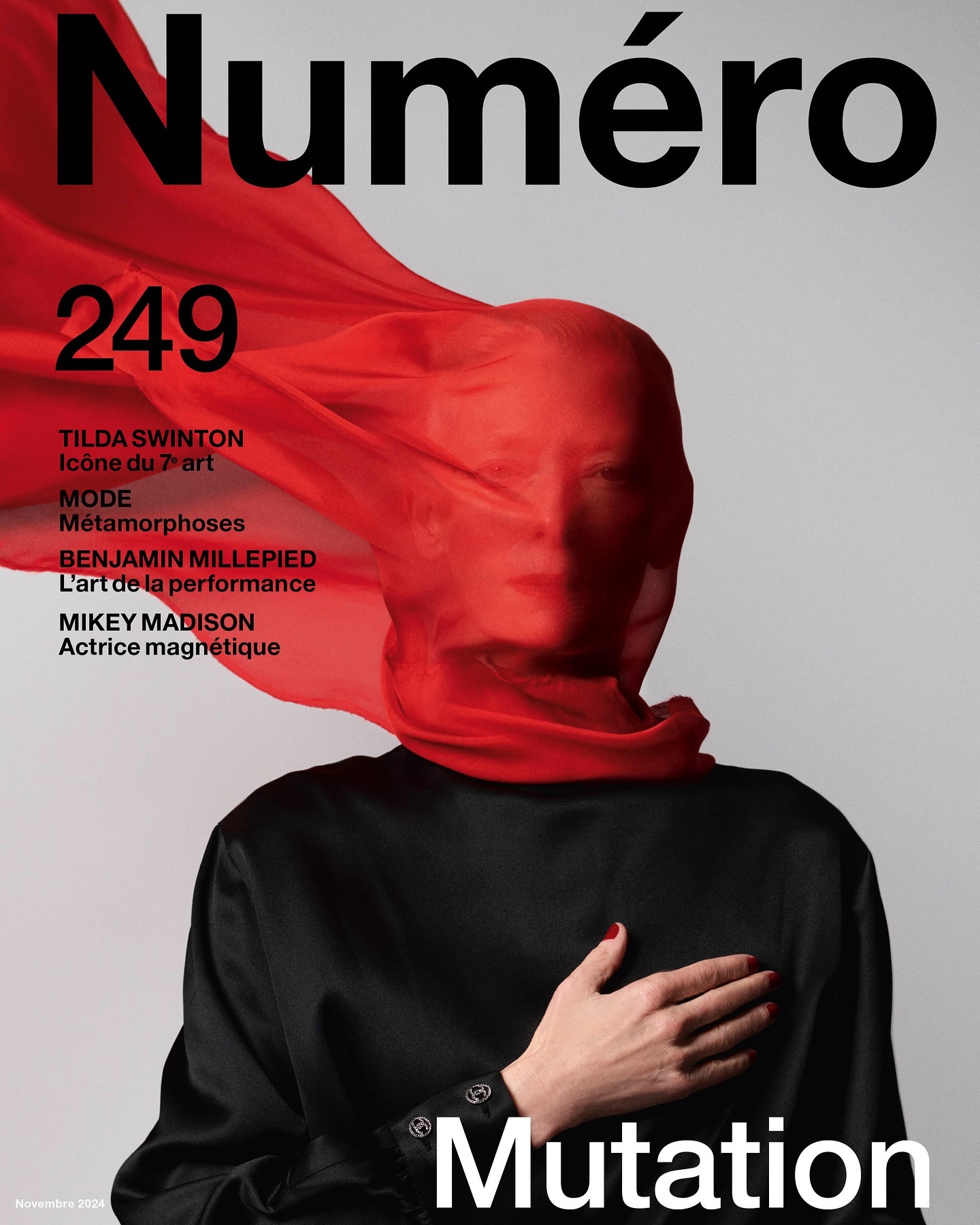 Numèro #249 November 2024 : Tilda Swinton