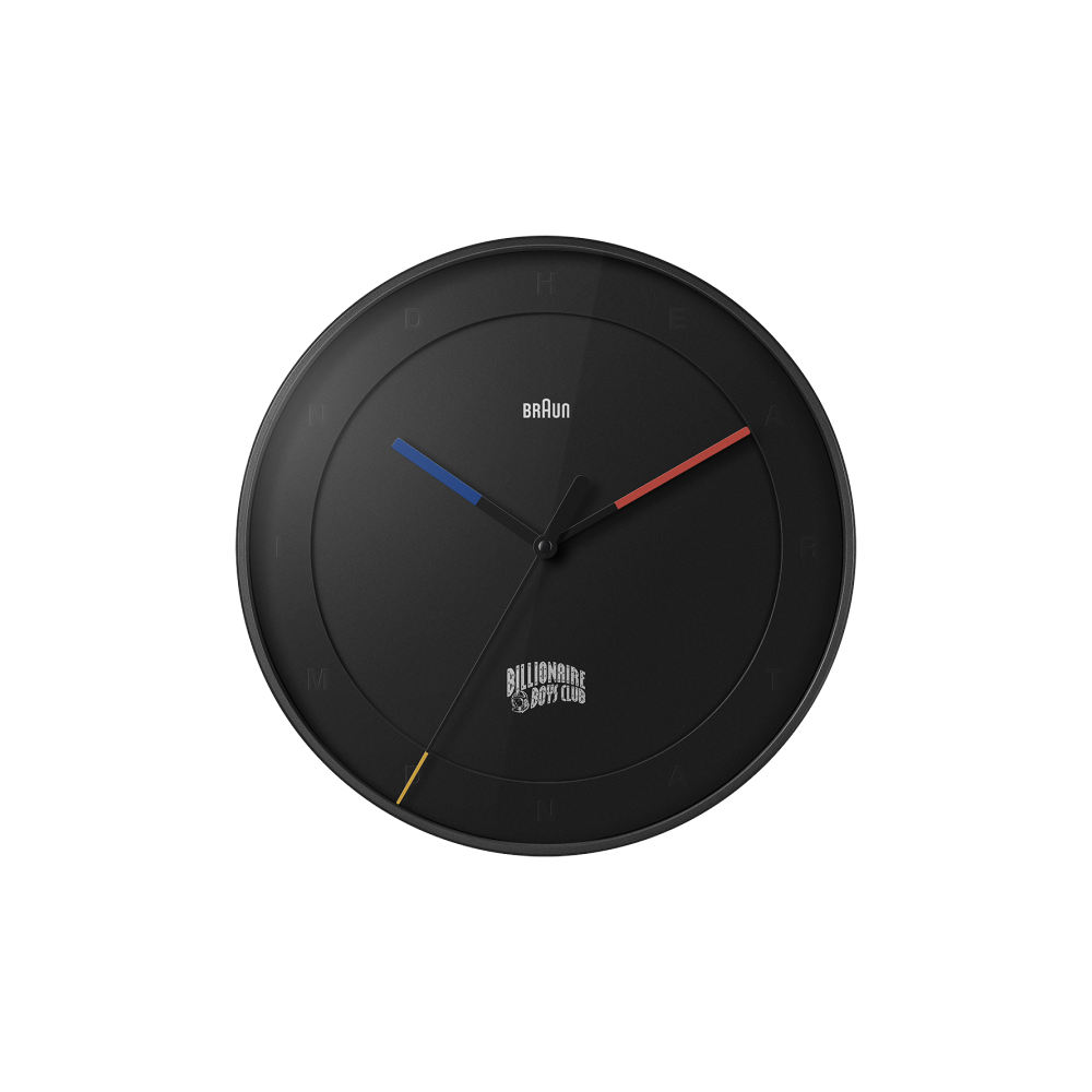 https://bbcicecream.eu/products/braun-x-billionaire-boys-club-analogue-wall-clock-black